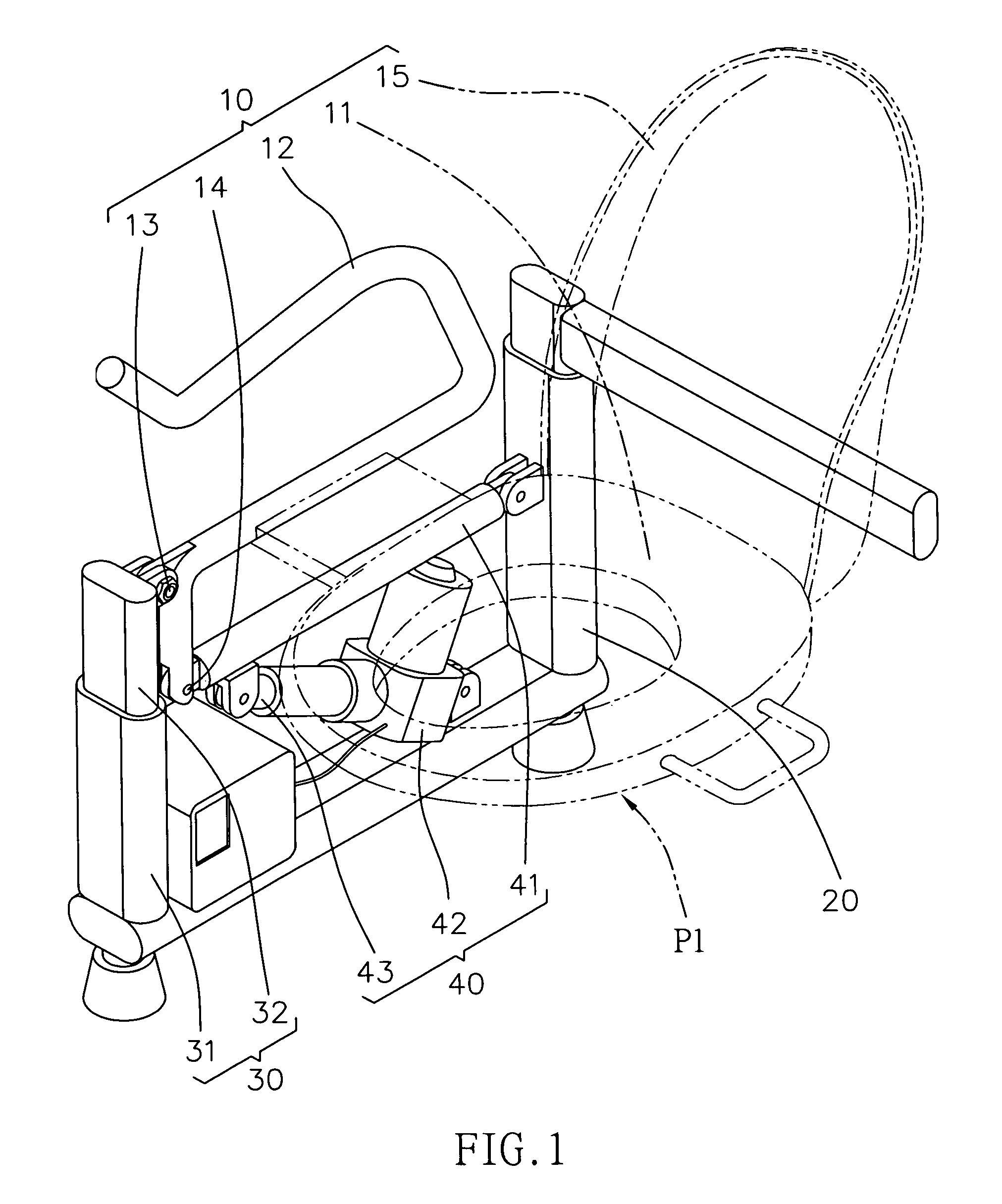 Sit/stand assistance device