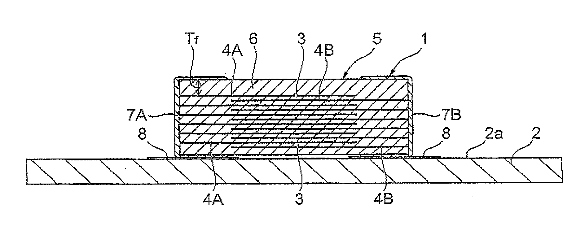 Multilayer ceramic capacitor mounting structure and multilayer ceramic capacitor