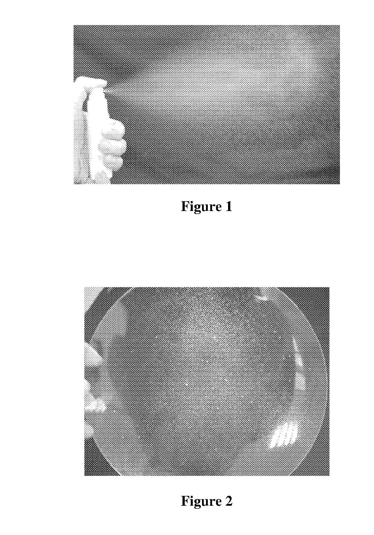 Peg free stable low viscosity oil-in-water emulsion and use thereof