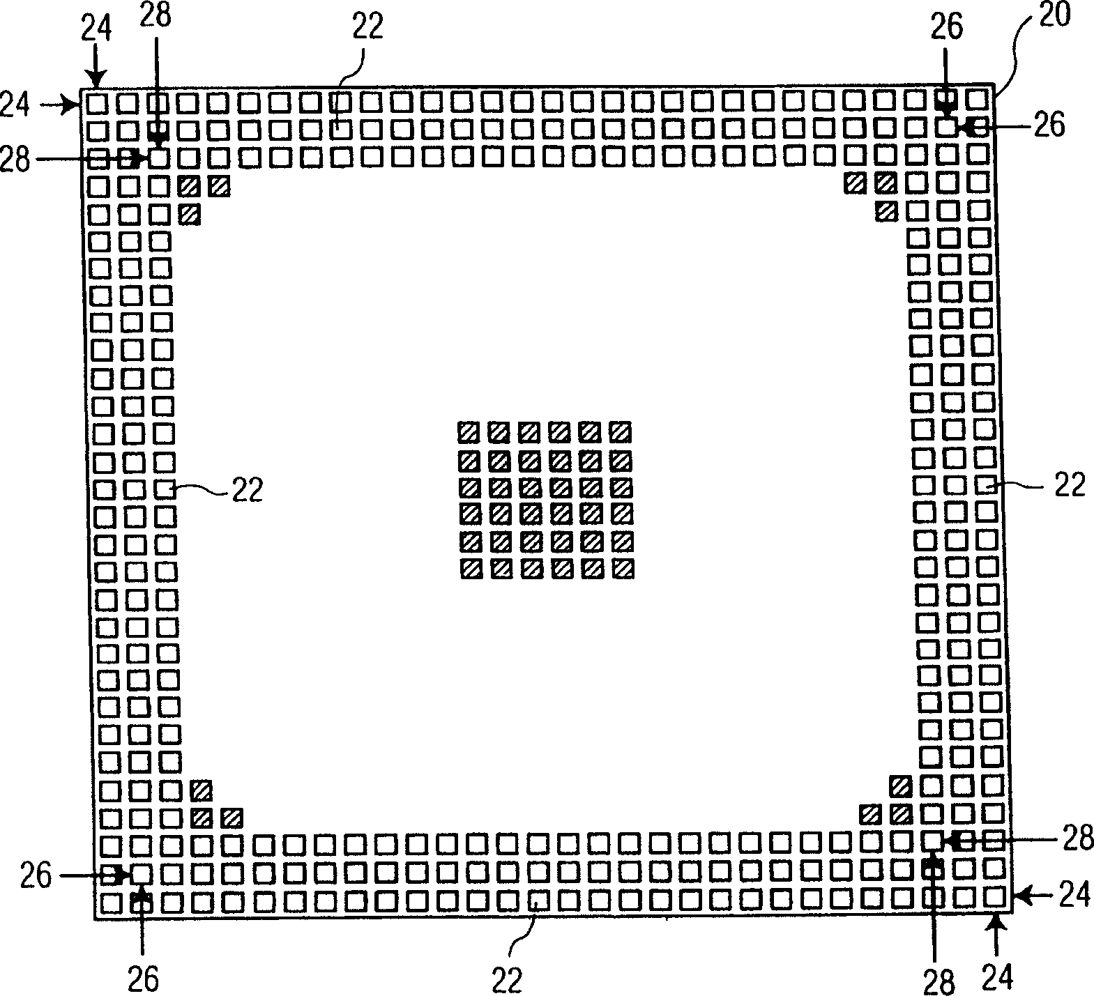 Flip chip die bond pads, die bond pad placement and routing optimization