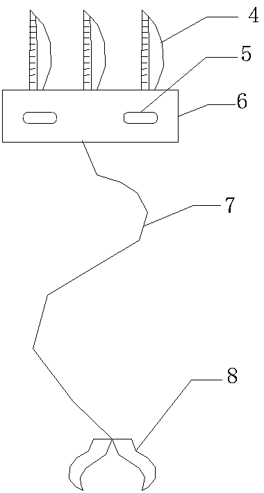 Floating type wind-wave hybrid power generation platform