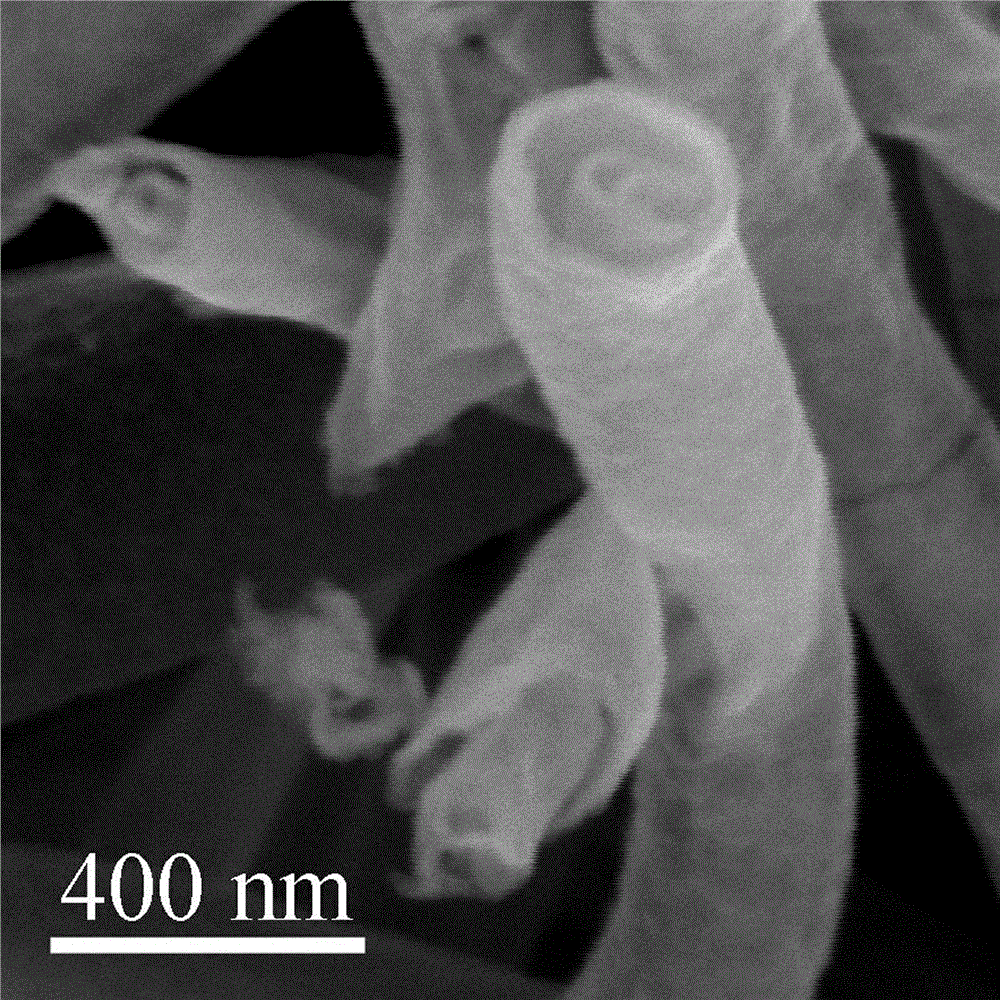 Ferrous-manganese combined metal oxide magnetic nanofiber with pipe-in-pipe structure and preparation method of ferrous-manganese combined metal oxide magnetic nanofiber