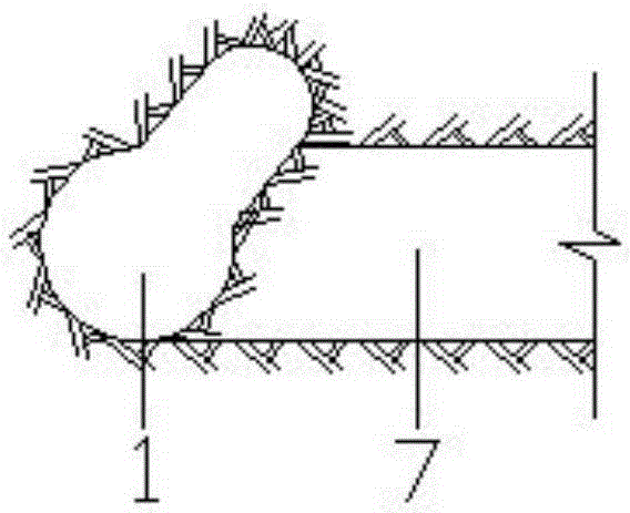 Excavation deviation processing method of raise-boring machine for deep vertical shaft