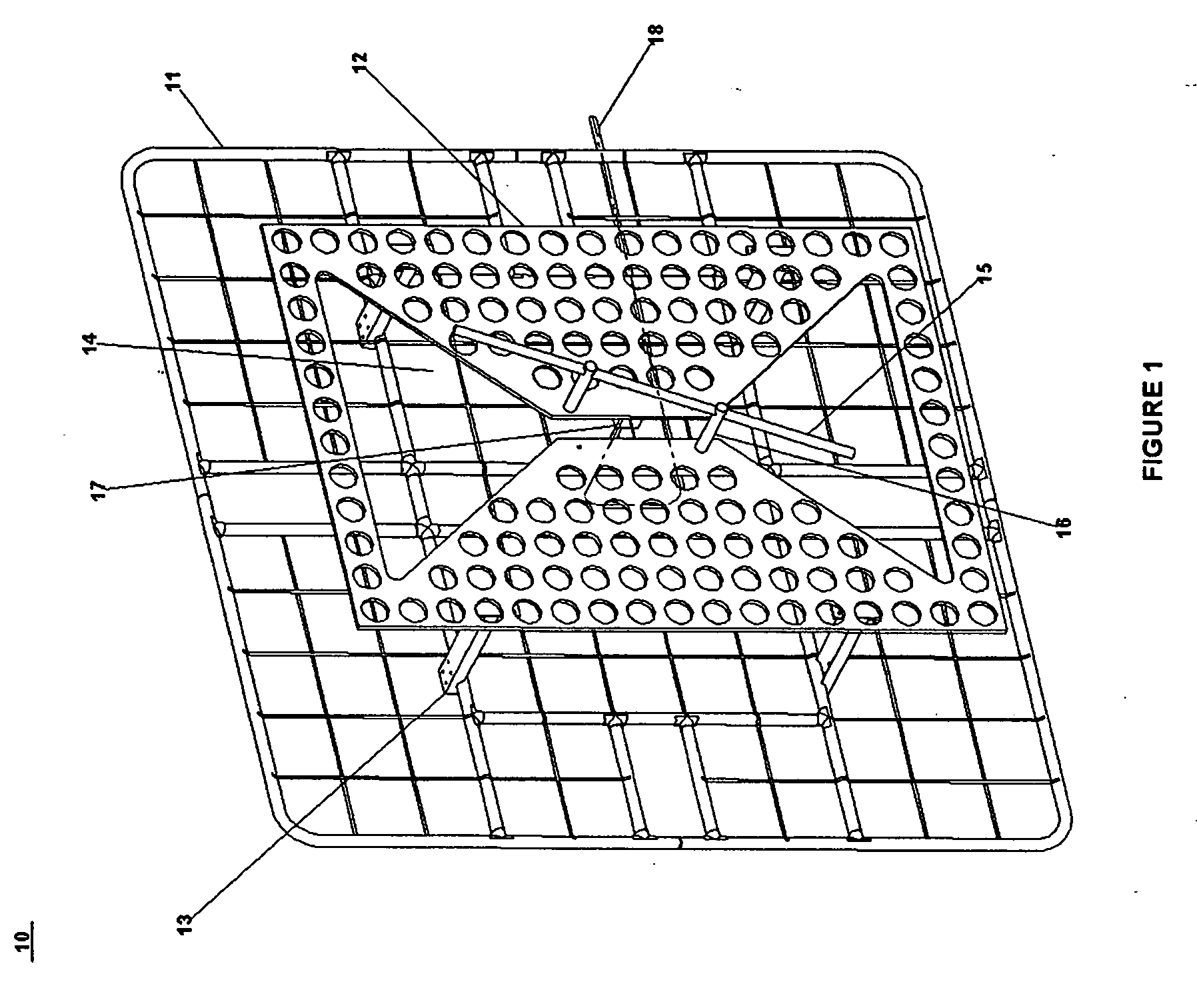 Circularly polarized broadcast panel system and method using a parasitic dipole