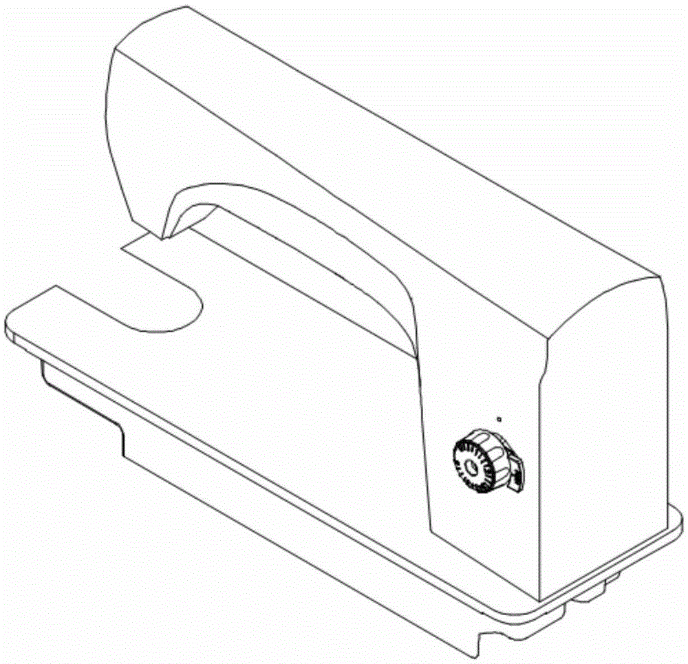 Stitch adjustment locking device and sewing machine