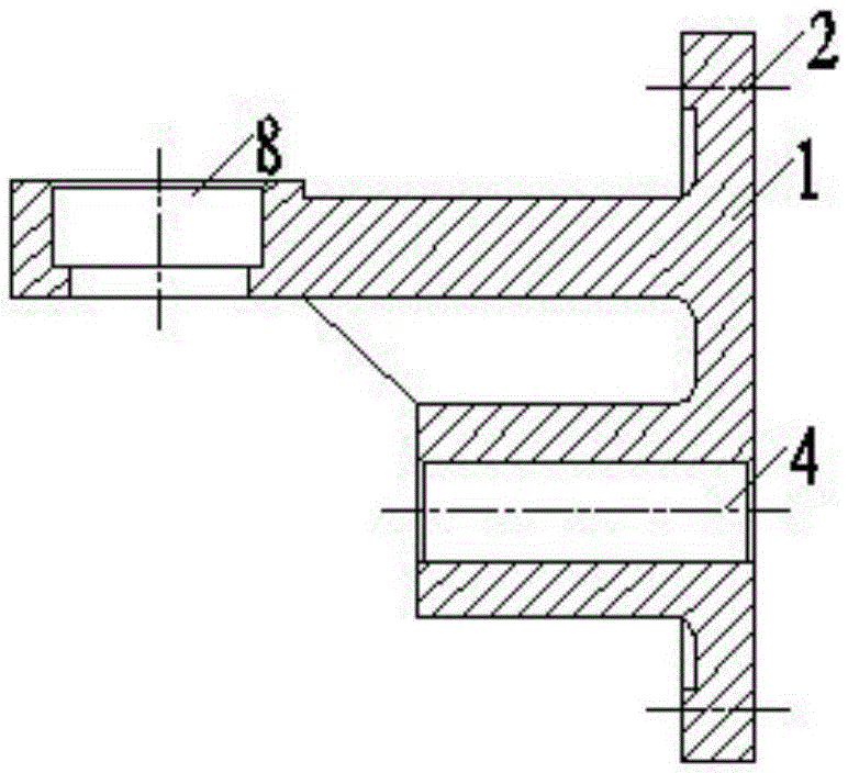 Milling and drilling machine fixing seat