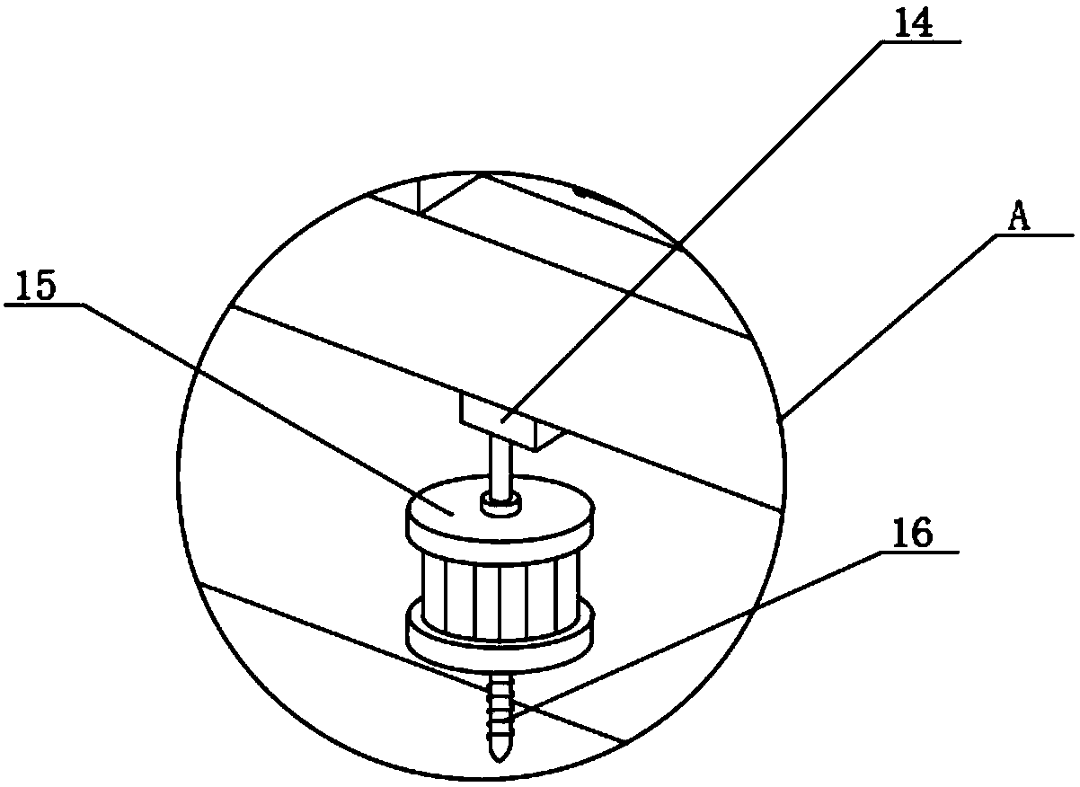 Multi-station drilling device for steel plate machining