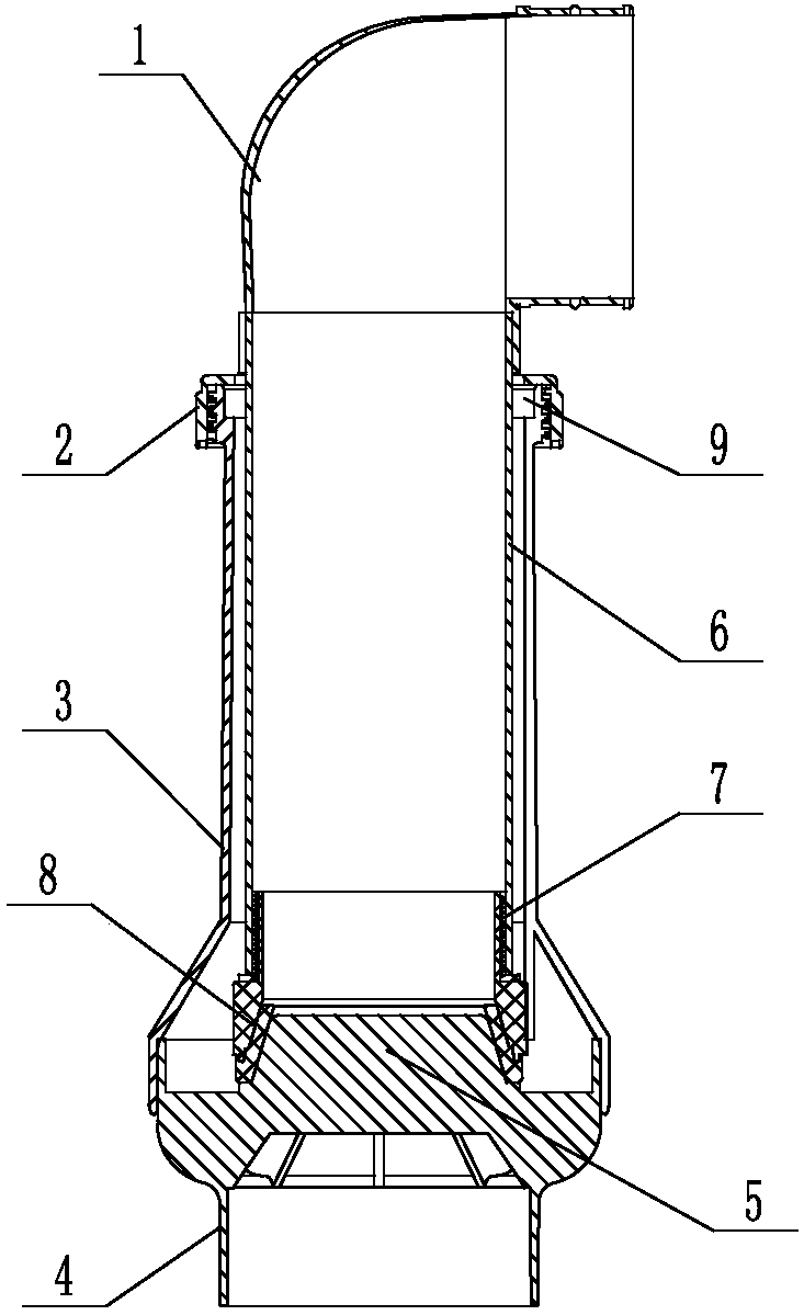 A lifting and closing type water supply hydrant