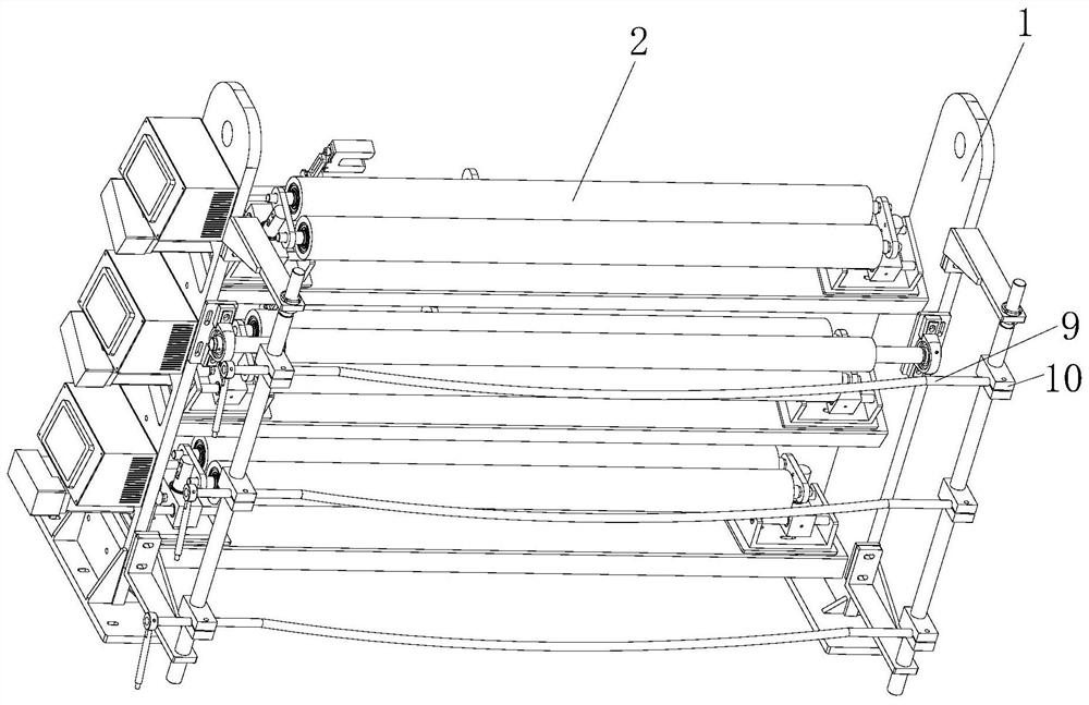 Paper deviation rectifying device and deviation rectifying method