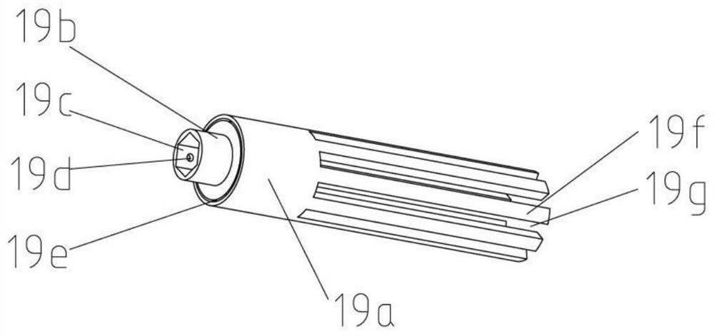 Cloth winding device for spinning