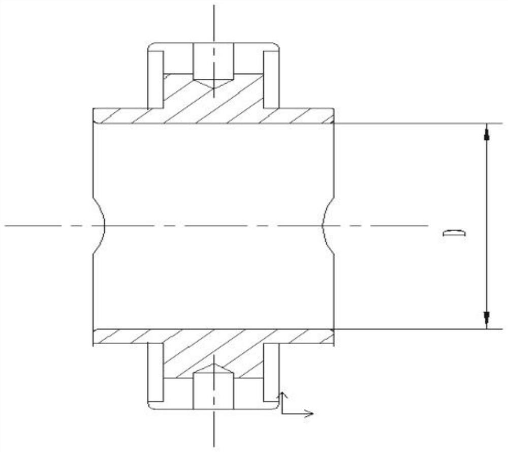 High-temperature submersible motor centralizing bearing and centralizing shaft sleeve assembling structure and application thereof