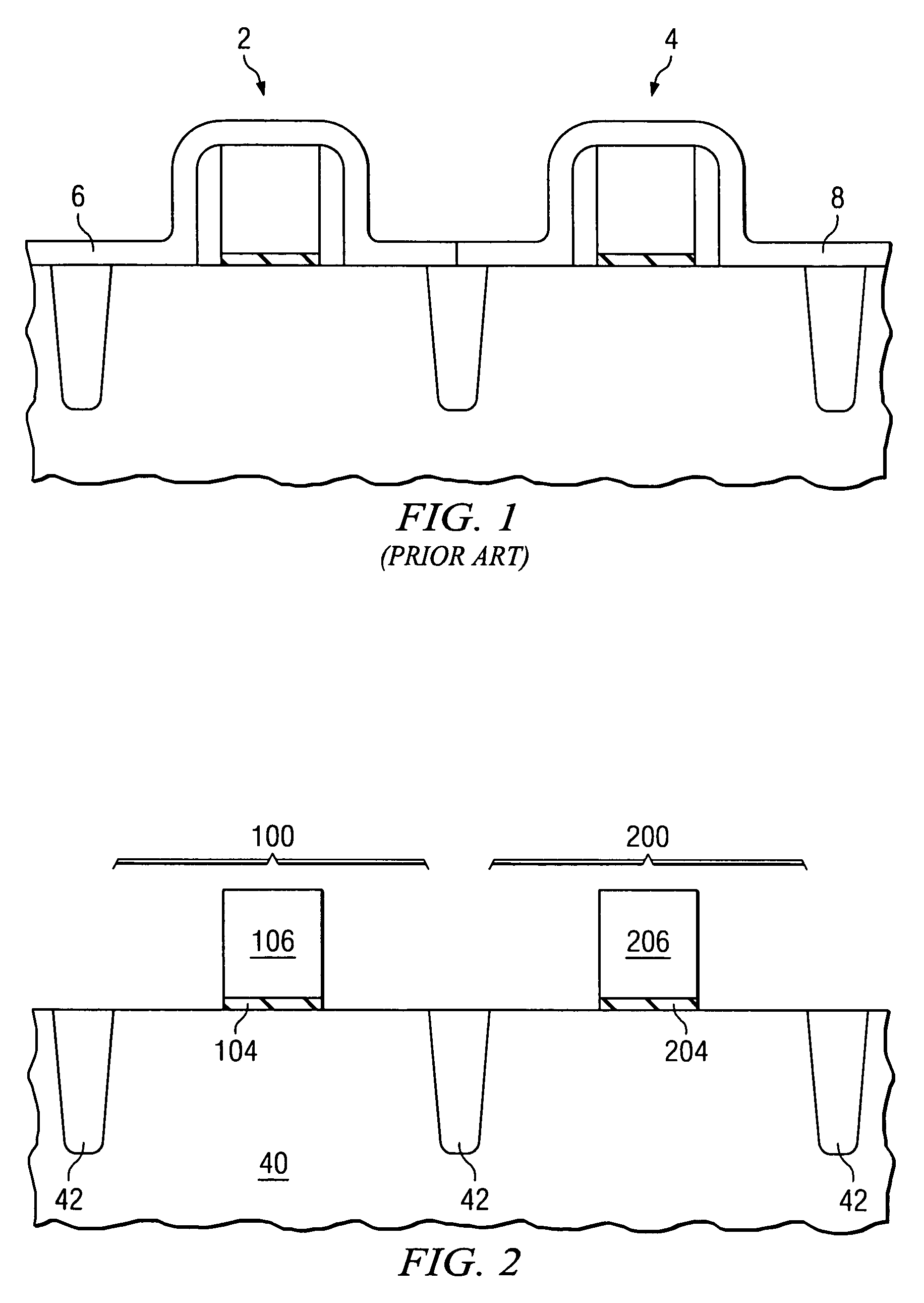 Selective CESL structure for CMOS application