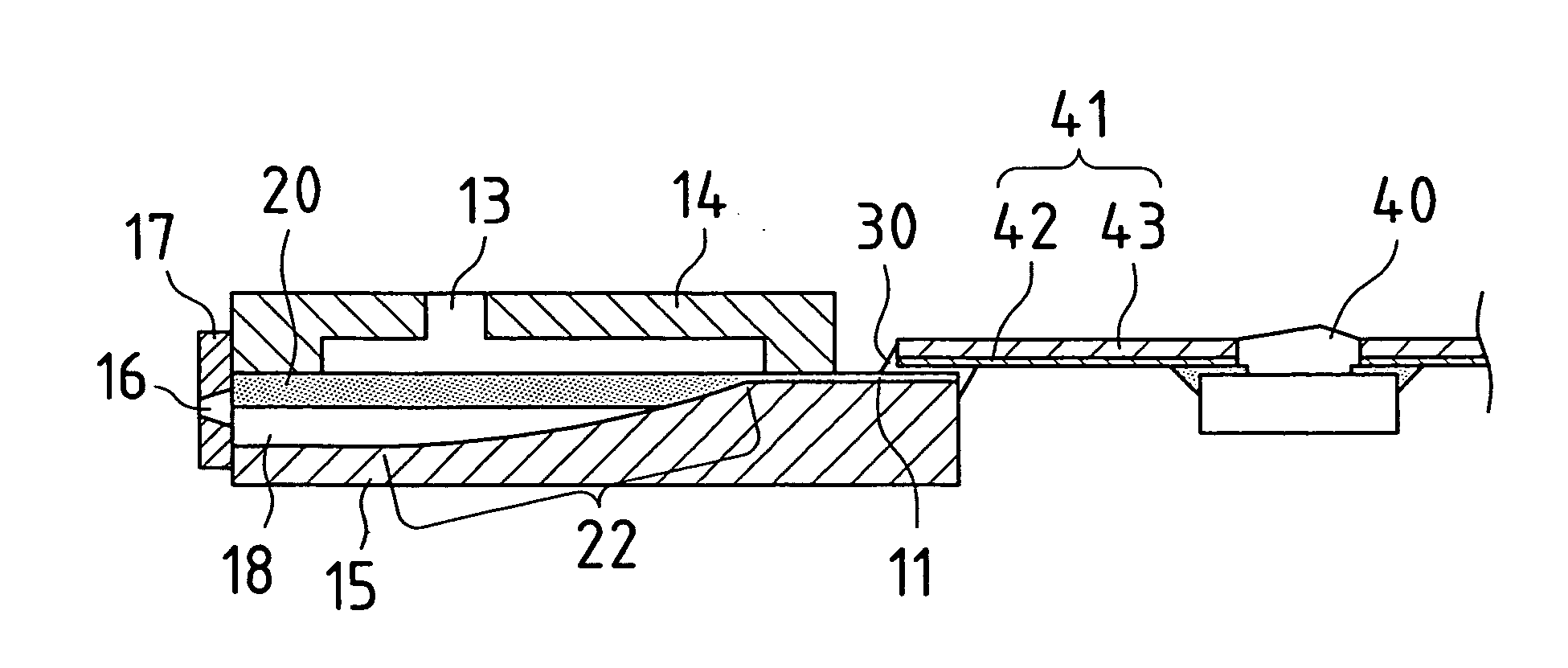 Circuit board electrode connection structure