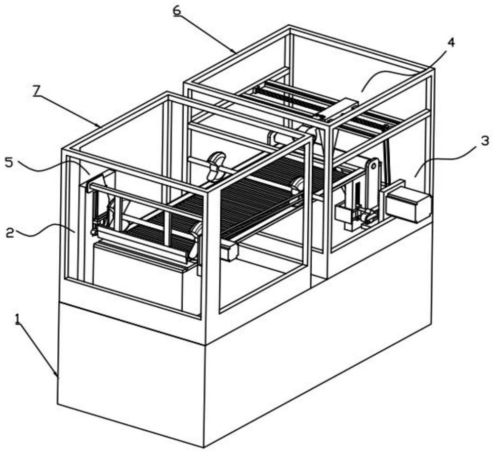 A processing and conveying device for fpc flexible circuit boards