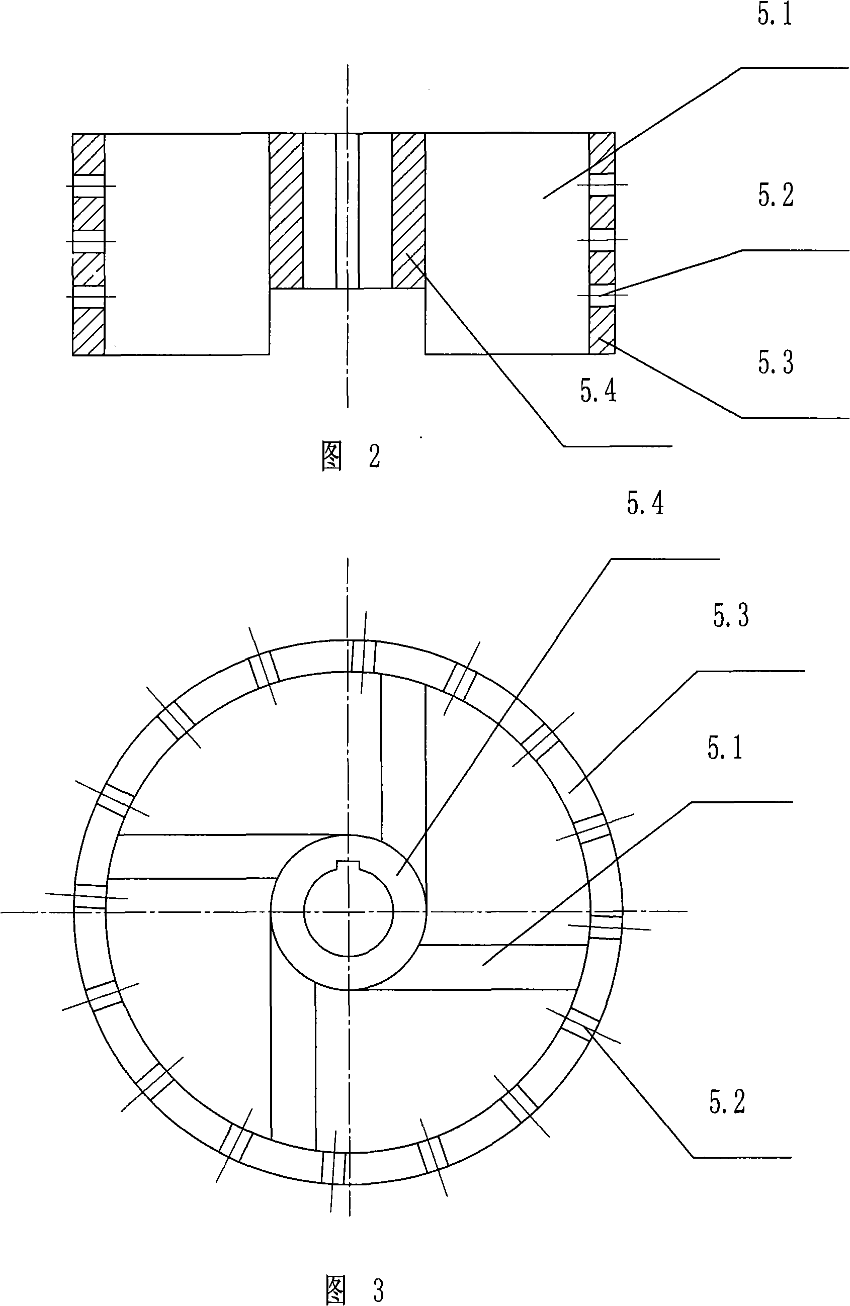 Self-suction type inner circulation overweight field gas-liquid reactor