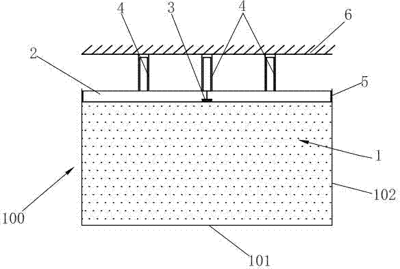 Liquid tank without free liquid level