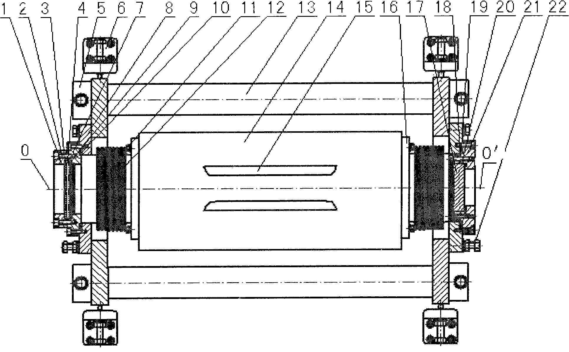 Optical resonator of high-power CO2 gas laser