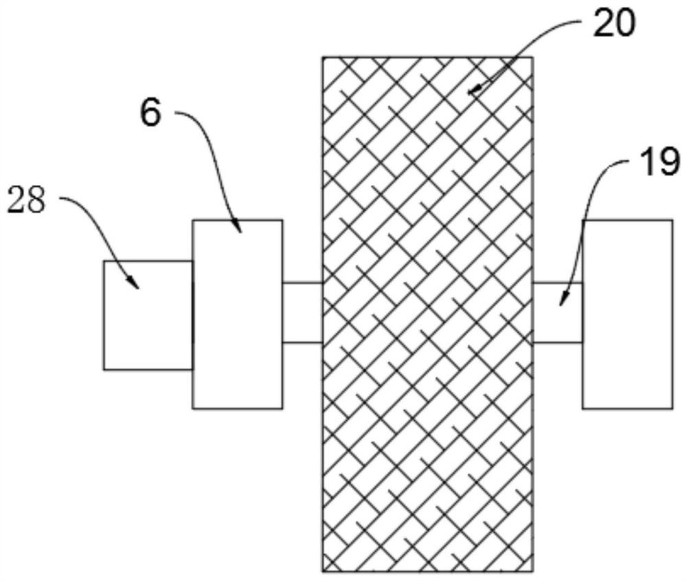 Dried potato powder production device for food processing