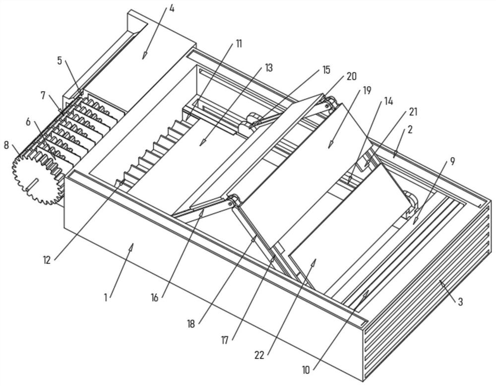 Portable display device based on computer English teaching