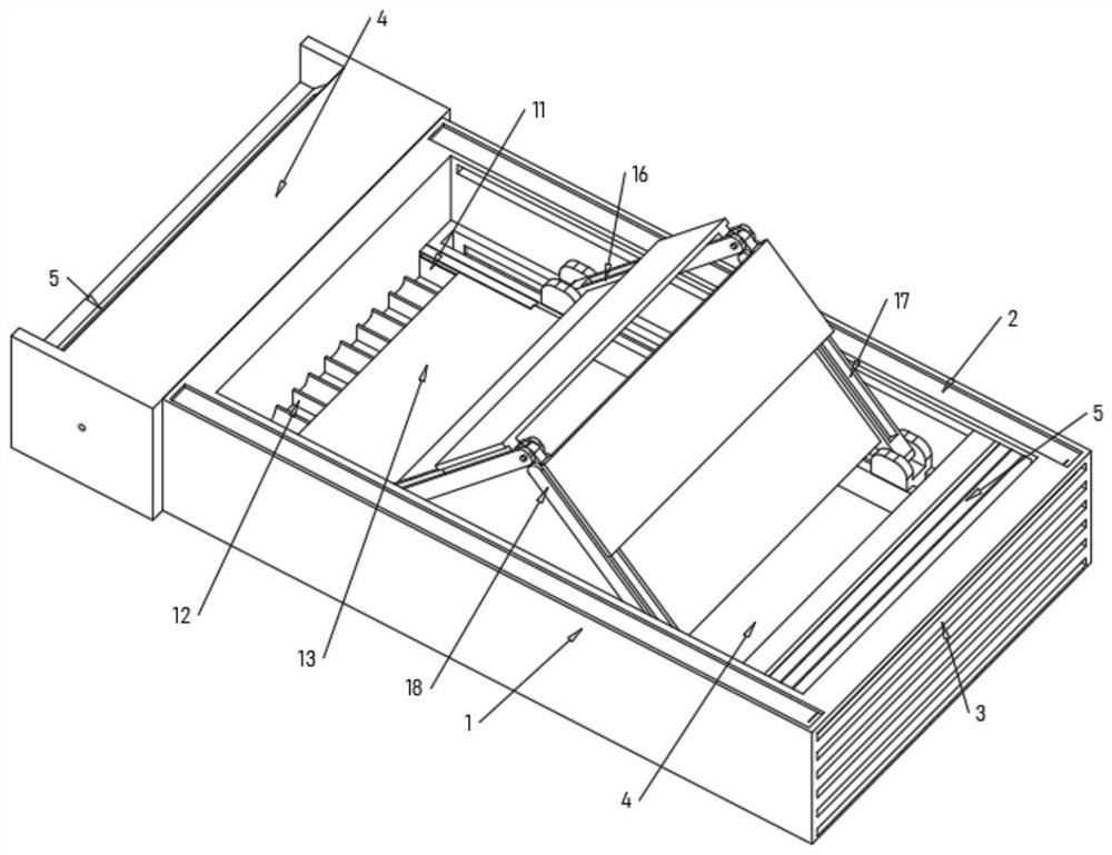 Portable display device based on computer English teaching