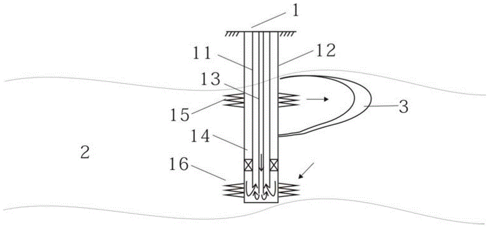 Method for exploiting thick-layer oil deposit in combustion of oil in situ