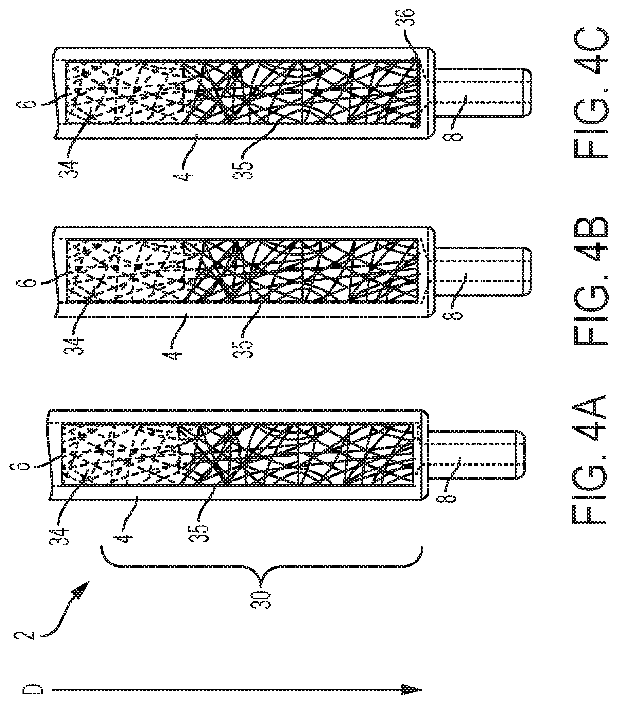 Depth filtration device for separating specimen phases