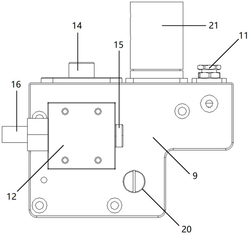 Integrated sample gas suction-assisted dilution module and working method thereof