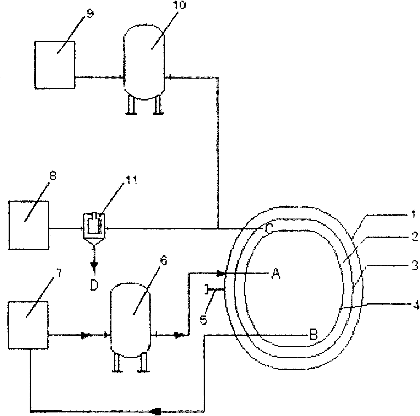 Vacuum-pumping method and apparatus thereof