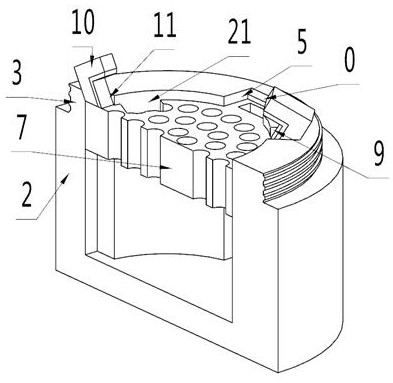 Portable orthokeratology taking and wearing storage box