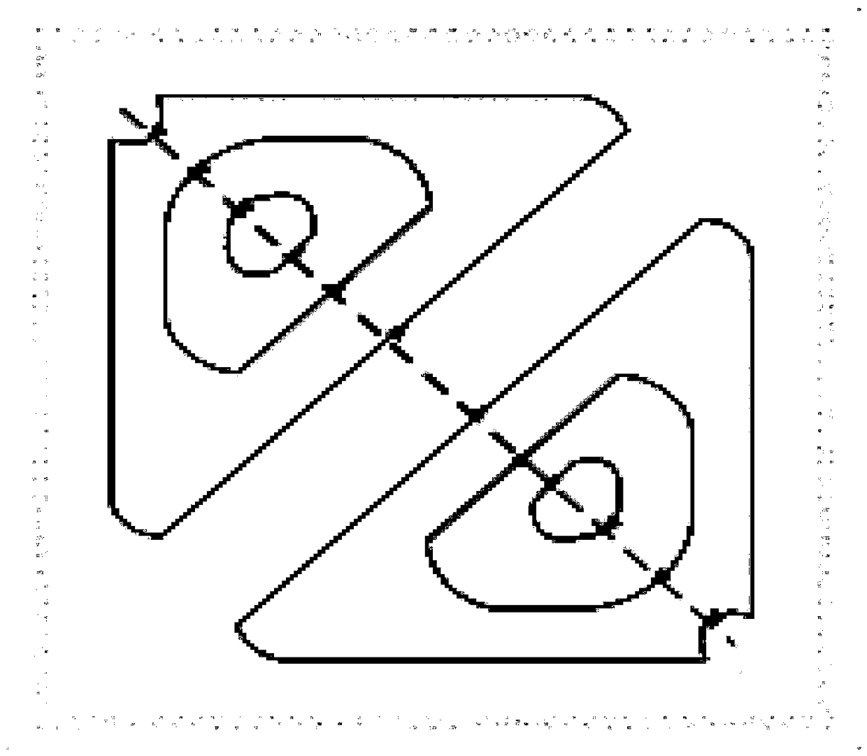 Dual-mode SIW filter capable of realizing frequency and bandwidth and zero-point adjustability