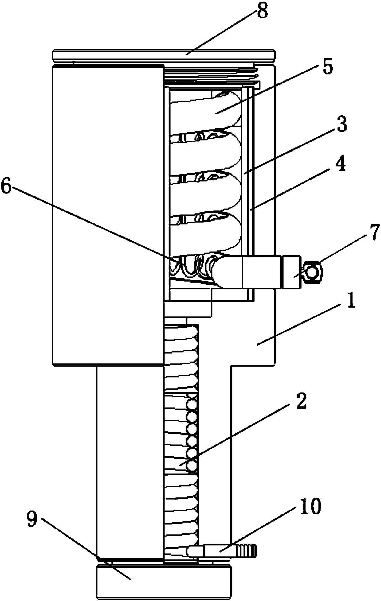 Temperature control device for microtube extrusion