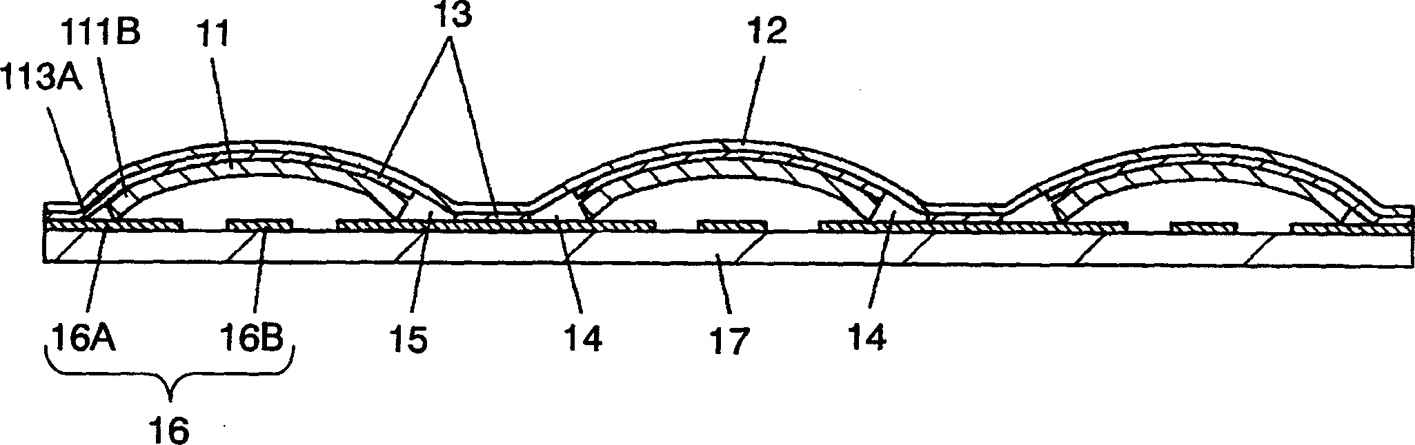 Movable contact unit and panel switch using same