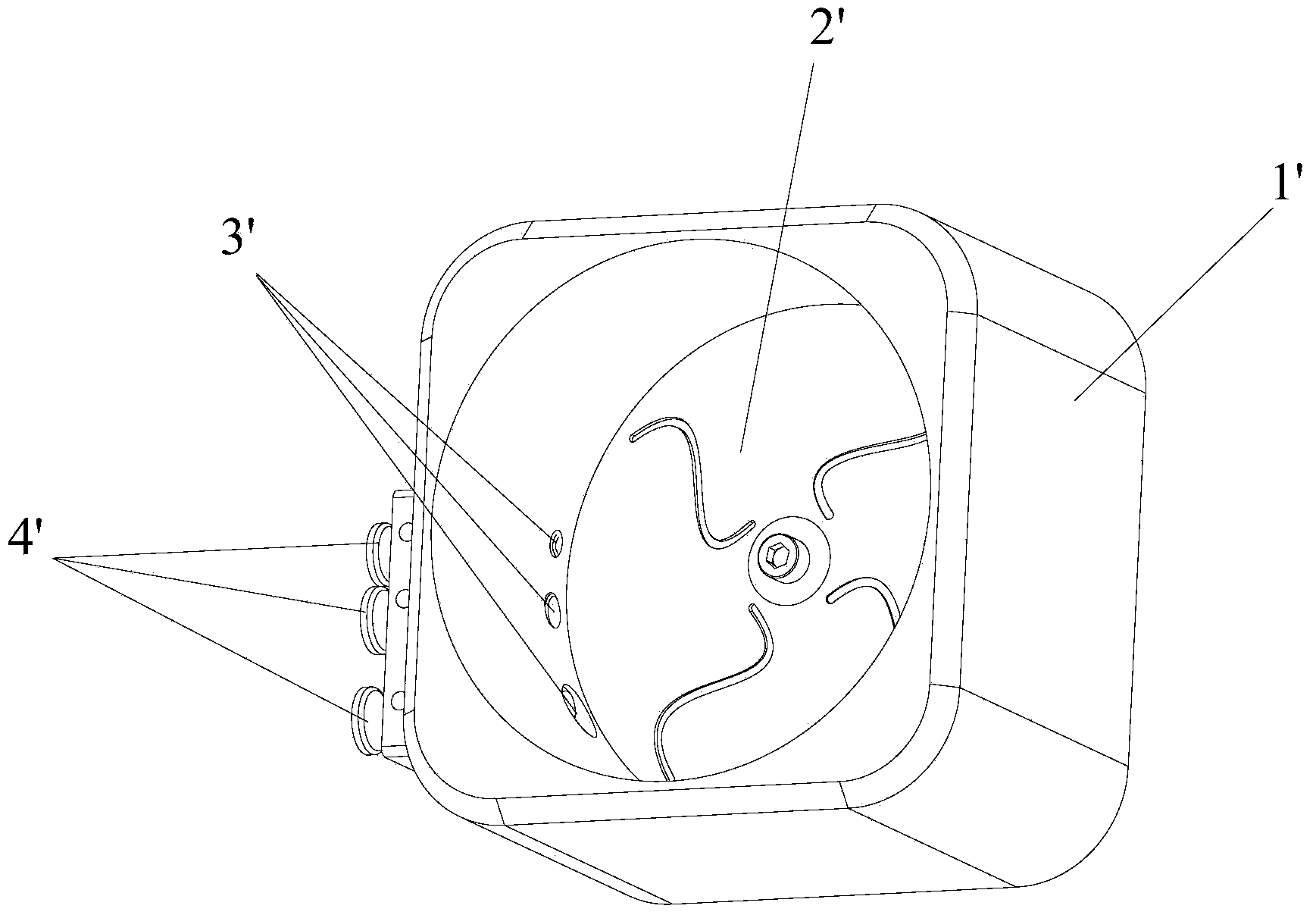 Bead rotating plate of beading machine