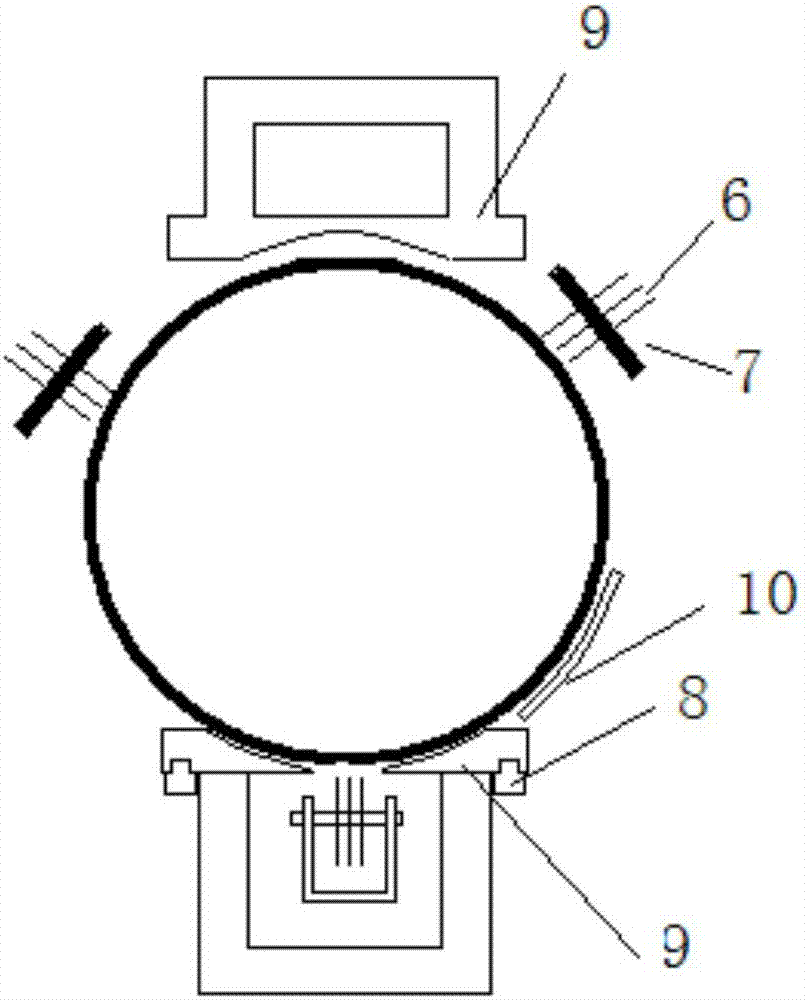 A kind of preparation method of gravel-carrying filter pipe