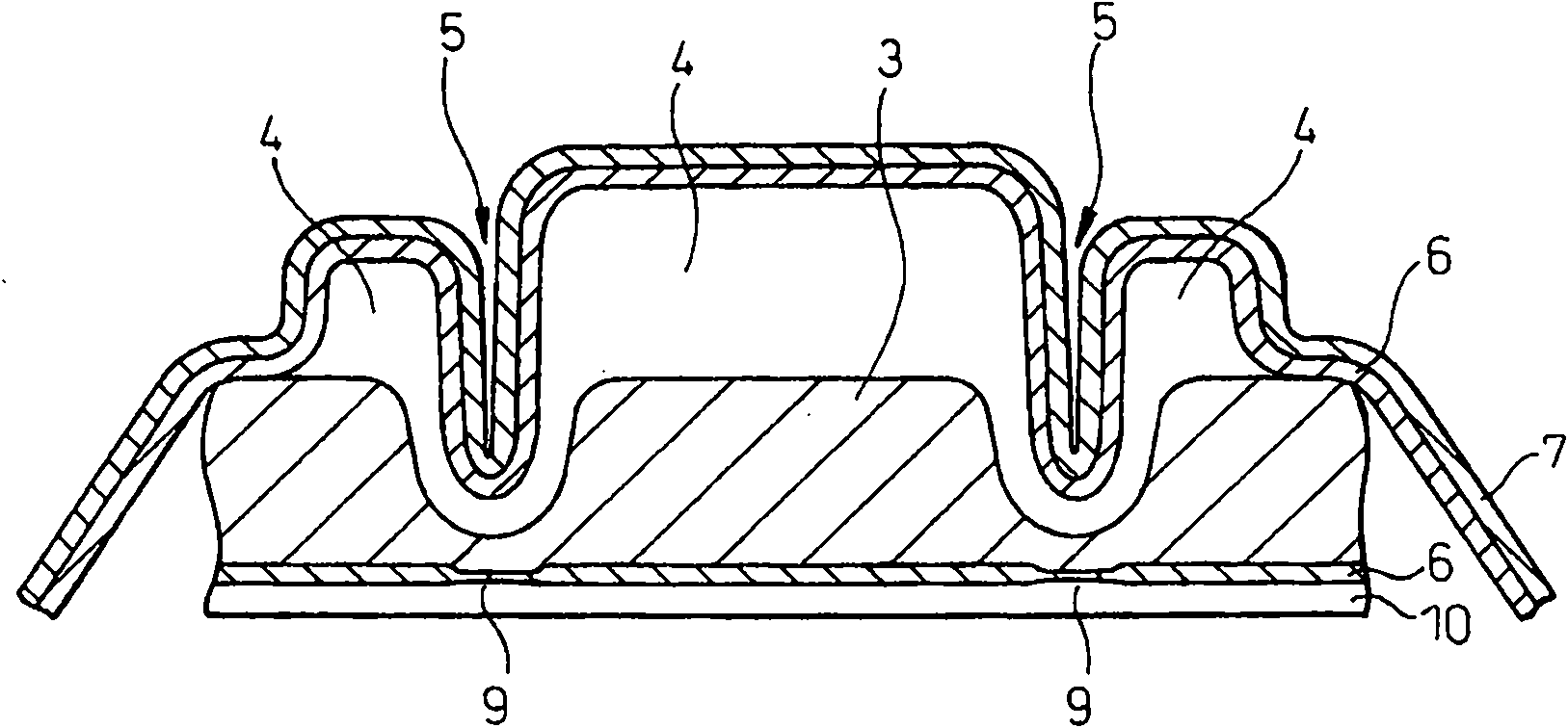 Absorptive article and method of producing the same