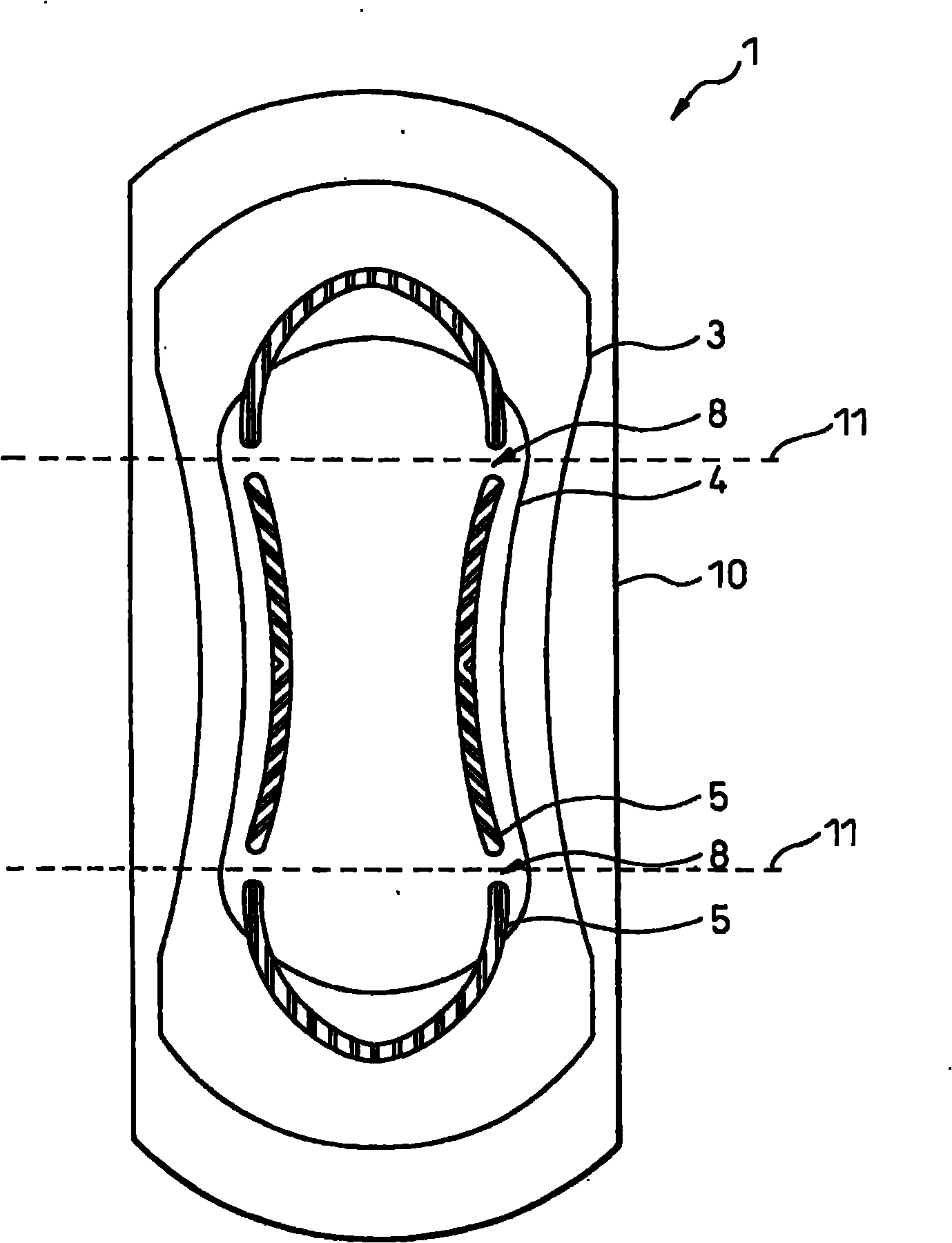 Absorptive article and method of producing the same