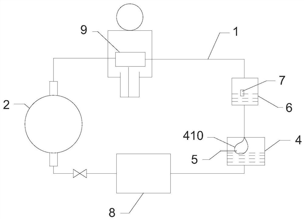 Dredging device for abdominal cavity hyperthermia perfusion pipeline