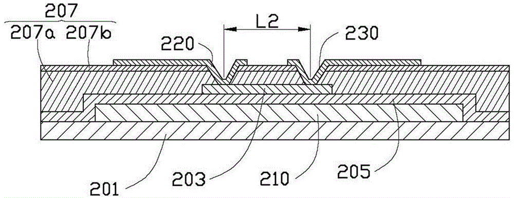 Thin film transistor and display array substrate using same