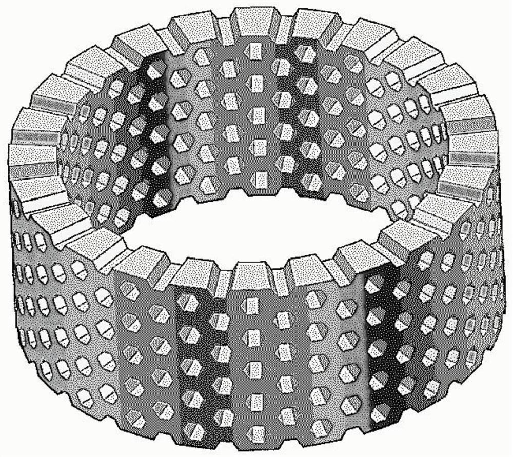 A kind of preparation method of extrusion roller