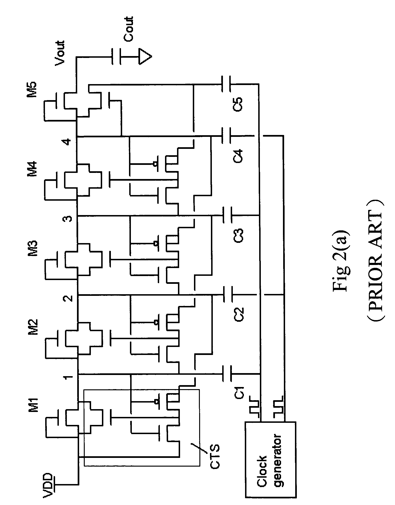 Charge pump circuit suitable for low-voltage process