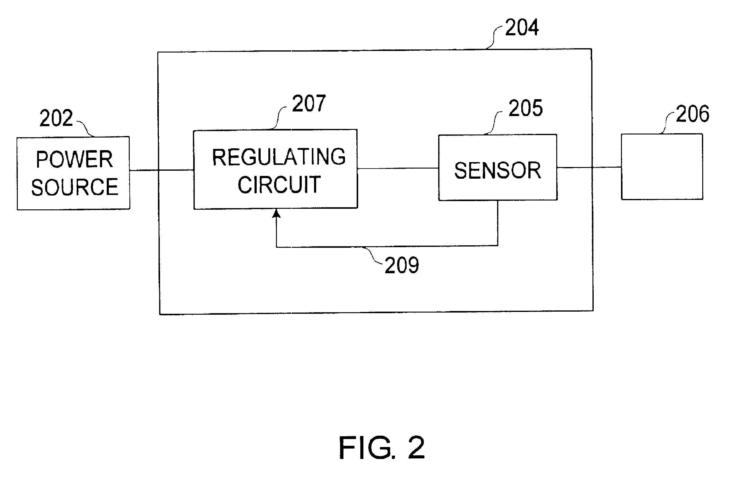 Adaptive LCD power supply circuit