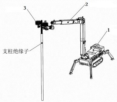 Substation equipment live inspection robot