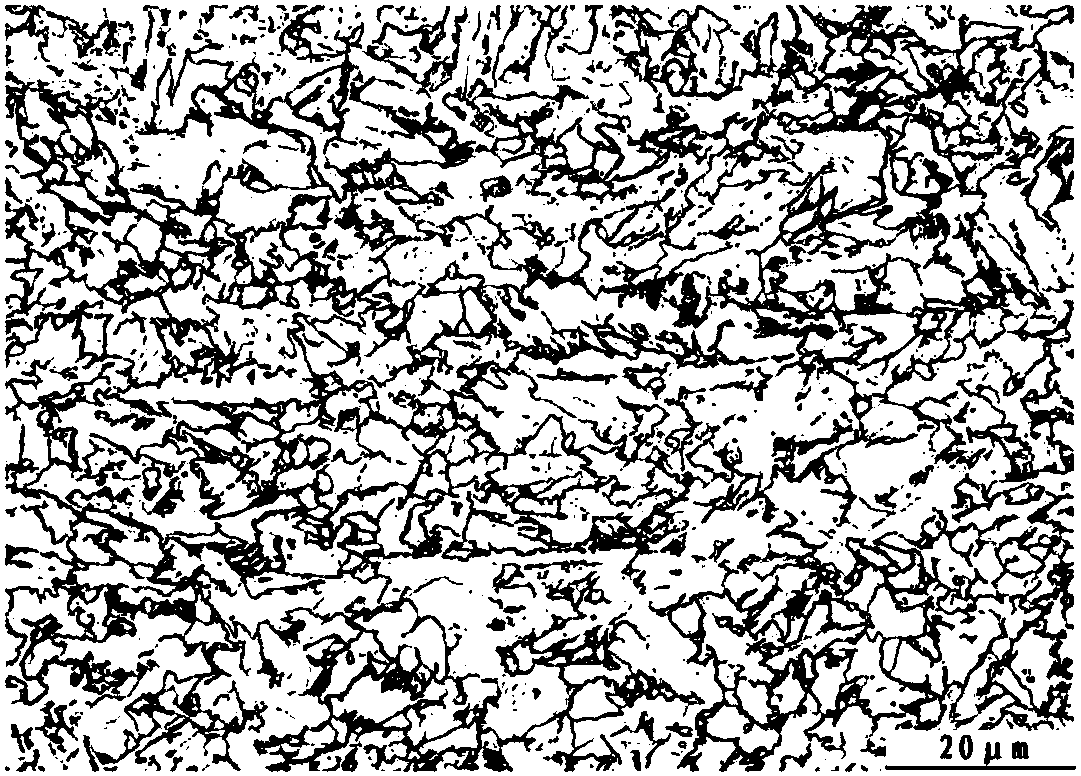 460MPa crack arresting steel plate with low cost and large heat input welding and manufacturing method thereof