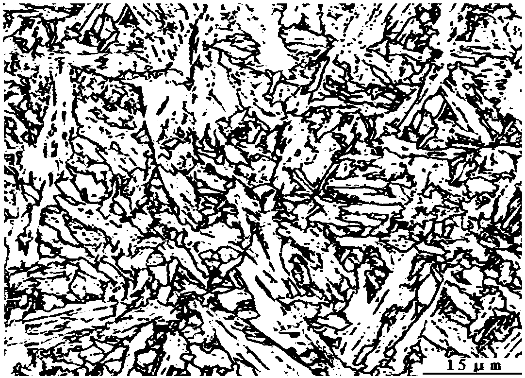 460MPa crack arresting steel plate with low cost and large heat input welding and manufacturing method thereof