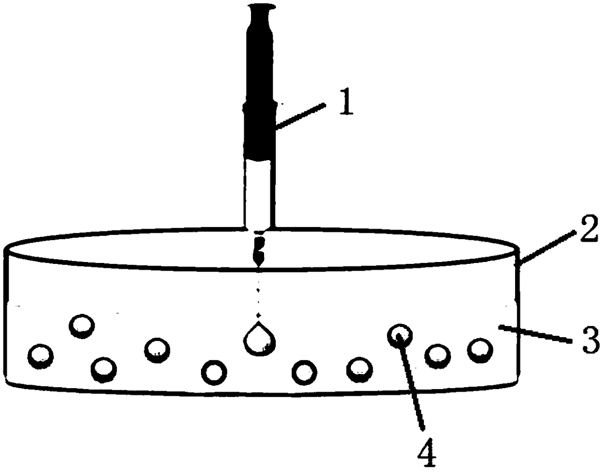 Microreactor based on liquid micrometer motors, preparation method and application thereof