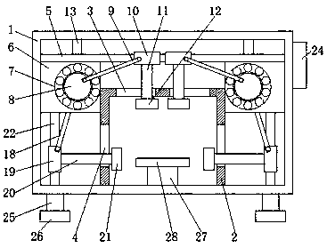 Oven with uniform heating function