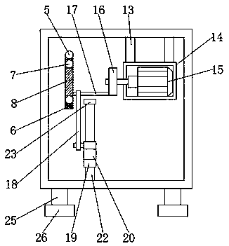 Oven with uniform heating function