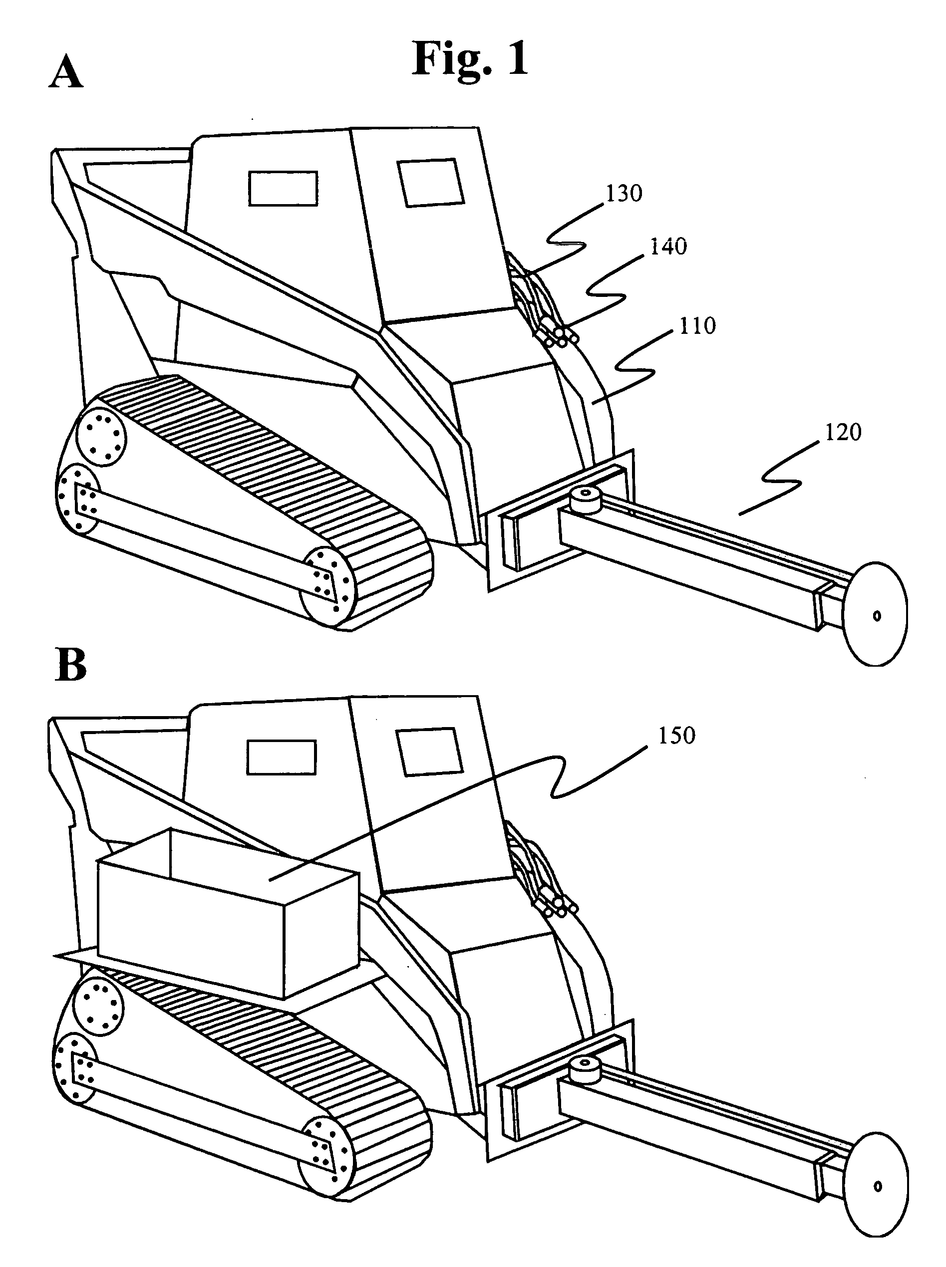 Armored tactical vehicle with modular apparatus