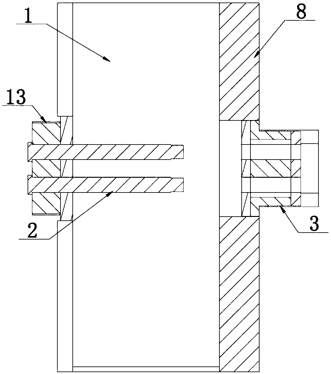 Mechanical extruding machine