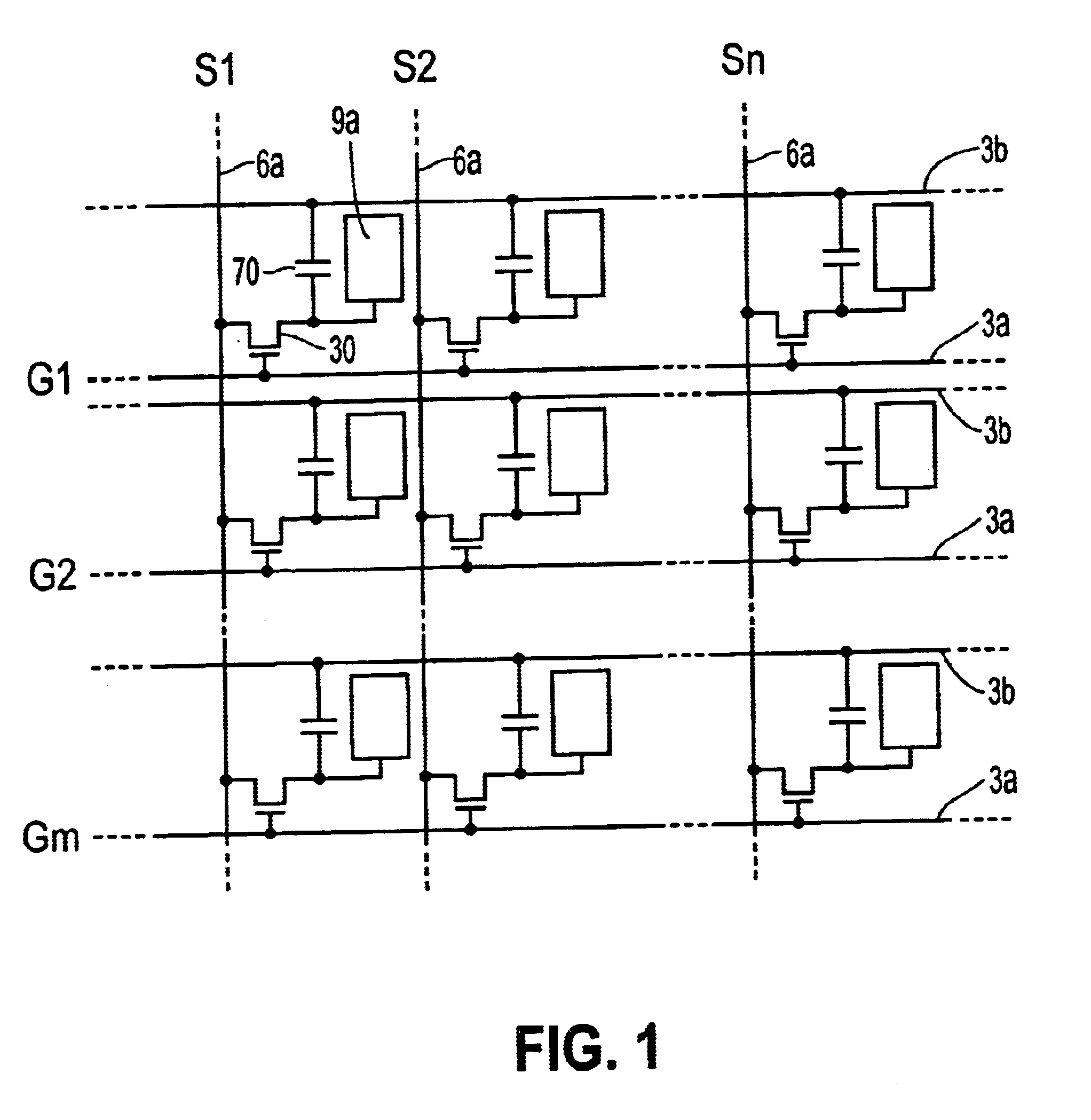 Electro-optical device having a symmetrically located contact hole and method of producing the same